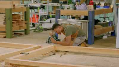 ..Radha's meditation hut is - Handmade: Britain's Best Woodworker
