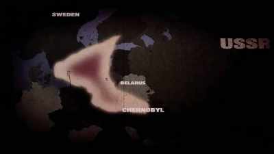 Radiation spread
quickly around Europe, - Chernobyl: The Invisible Enemy