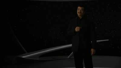 (radio chatter). - Cosmos: Possible Worlds