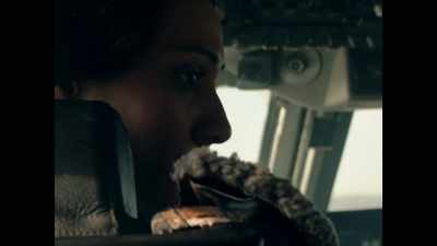 (RADIO CRACKLES)
"Pan Am flight 73." - Hijacked: Flight 73
