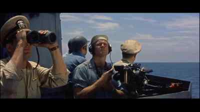 Radio reports
plane transmitting voice, Captain. - Up Periscope