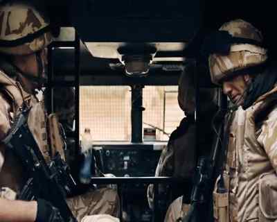 RADIO: Road clear ahead.
Maintain speed. Over. - Strike