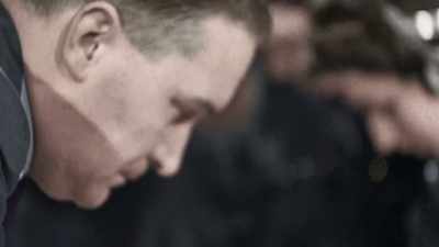 RAF strategists believe 
that if they attack untouched cities - Greatest Events of World War II in Colour