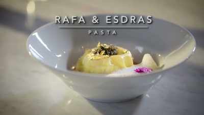 [Rafa] Today we made egg raviolo di mare, - The Final Table