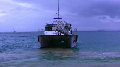 [Rago]  We headed up to Lizard Island, - Chasing Coral