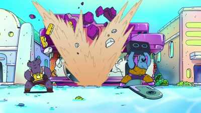 Raiding Outpost Four,
and stealing all their stuff, - Aquaman: King of Atlantis