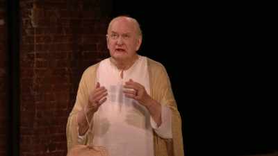 Rain, to lay this wind,
or my heart will be blown up by the root - RSC Live: Troilus and Cressida