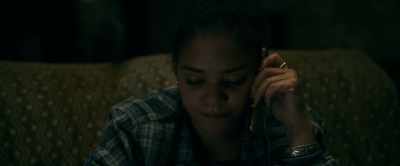 -[rain pattering]
-[TV continues indistinctly] - No One Gets Out Alive