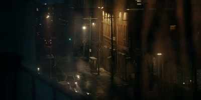 [rain pouring] - The Penguin