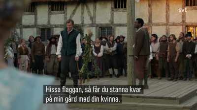 Raise the flag, - Jamestown