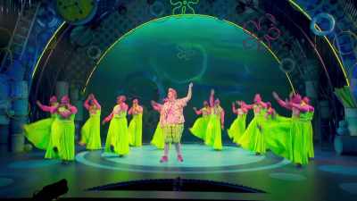 - ♪ Raise the sound
- ♪ Raise the sound! - The SpongeBob Musical: Live on Stage!