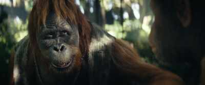 [Raka chuckles] - Kingdom of the Planet of the Apes