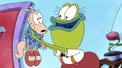 Ralph can make Conglom-O
a new Fatheads special! - Rocko's Modern Life: Static Cling