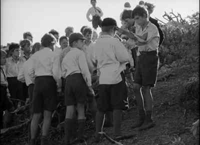 Ralph, I'll split up my choir--
my hunters, that is. - Lord of the Flies