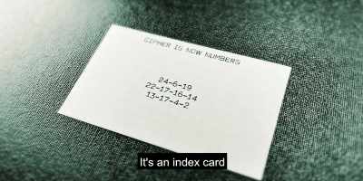 - [Ramey] It's an index card, - The Blackwell Ghost 8