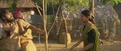 Rangamma aunty, take care of her. - Rangasthalam