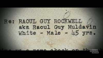 -Raoul muldavin.
-Guy rockwell muldavin. - Lady of the Dunes: Hunting the Cape Cod Killer