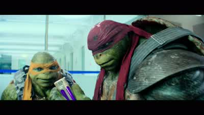 Raph, what are you doing with that? - Teenage Mutant Ninja Turtles: Out of the Shadows