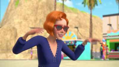 [raps]
♪ My name is Poppin Poppy ♪ - Barbie: A Touch of Magic
