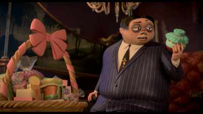 "Rasp-berry preserves." - The Addams Family