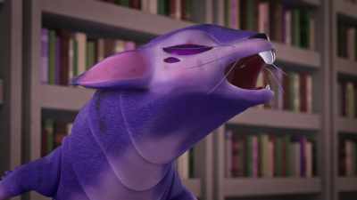 -[raterpillar roars]
-[Ava yelps] - Unicorn Academy