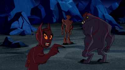 Rath, Nyorlath.
Look, look, look! - Justice League Action