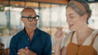 Rather than allow all
this incredible food - Stanley Tucci: Searching for Italy