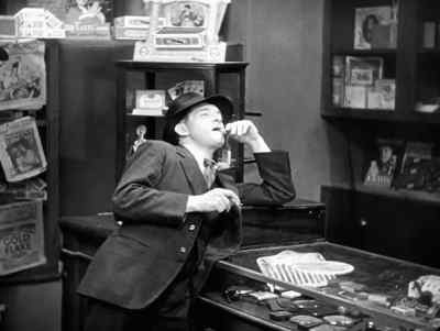 Rather unfortunate that poor man
died around the corner last night. - Blackmail