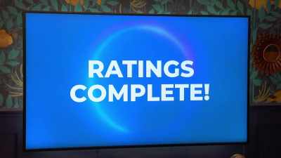 "Ratings complete." - The Circle