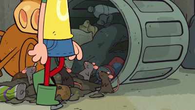 - [rats squeaking] - It's Pony