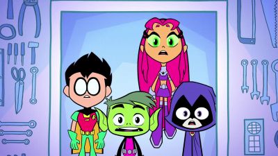 RAVEN:
It's coming from under there. - Teen Titans Go!