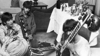 Ravi Shankar was playing - Jeff Beck: Still on the Run