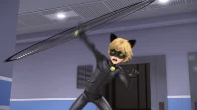 Ravie de te voir aussi, Chat Noir. - Miraculous: Tales of Ladybug & Cat Noir