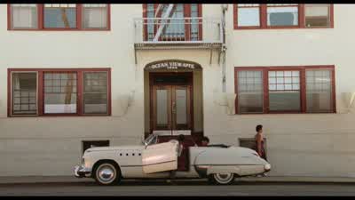 Ray, get in the front seat. - Rain Man