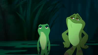 LouisRay here says you've been taking us in the wrong directionI was listen I was confused by the topography andThe geography and choreographyFist rule the Bayou Never take the rescue from a gator - The Princess and the Frog