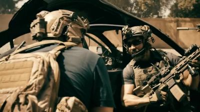 RAY:
Soften us up with mortars, then
send a VBID through the wall. - SEAL Team