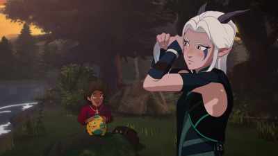 Rayla, you saved Bait!
Without you, he would have been... - The Dragon Prince