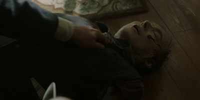 - Raymond, go around back
and check the premises. - Damnation
