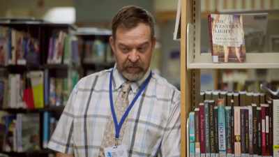 Razia, there's a drag
queen at the library. - Shelved