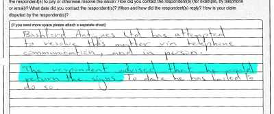Reading her court filing, - Mister Organ