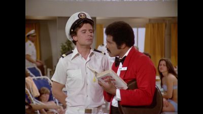 Reading on duty? - The Love Boat