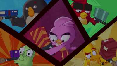 Ready, aim, fire! - Angry Birds: Summer Madness