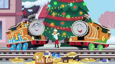 Ready and... smile. - Thomas & Friends: The Christmas Letter Express