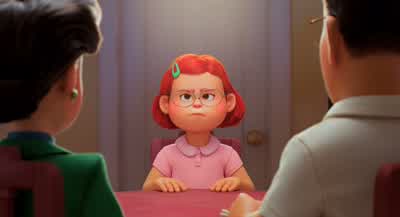 Ready. Deforestation. Sad orangutan. Mmm! Your second place spelling bee trophy. - Turning Red