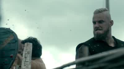 Ready! First rank! Loose! - Vikings