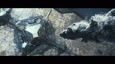 Ready. Wait for it. I'm gonna release the rover. - Moonfall