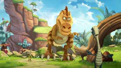Ready... set... Hey! - Gigantosaurus