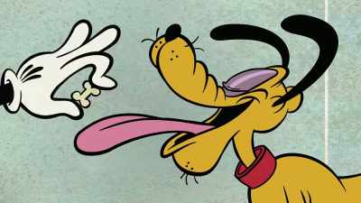 Ready to take your flea pill? - The Wonderful World of Mickey Mouse