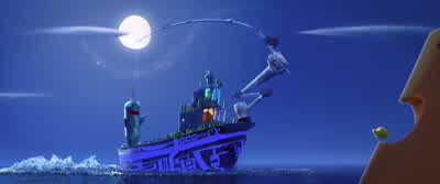 Ready when you are, Dad! - Cloudy with a Chance of Meatballs 2
