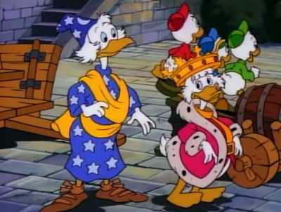 Real wealth is not caring
if people think you're crazy. - DuckTales